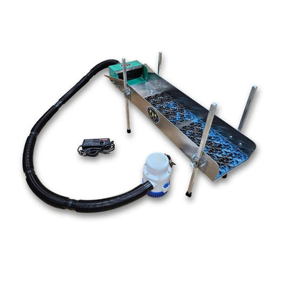8X35 Power Sluice Box Kit with Dream Mat + 18