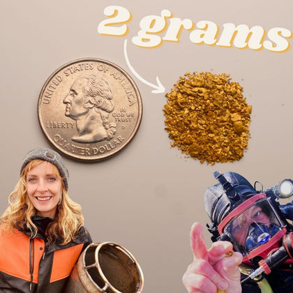 2 Grams - Emily Riedel's Real Bering Sea Gold Flakes