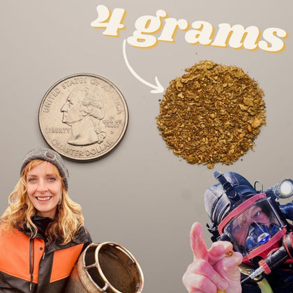 4 Grams - Emily Riedel's Real Bering Sea Gold Flakes